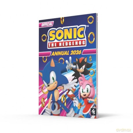 Sonic the Hedgehog Annual 2026: Brand New for 2025, the ideal action-packed gift for fans of the Sonic the Hedgehog games, films and TV! - Sega [KSIĄŻKA]