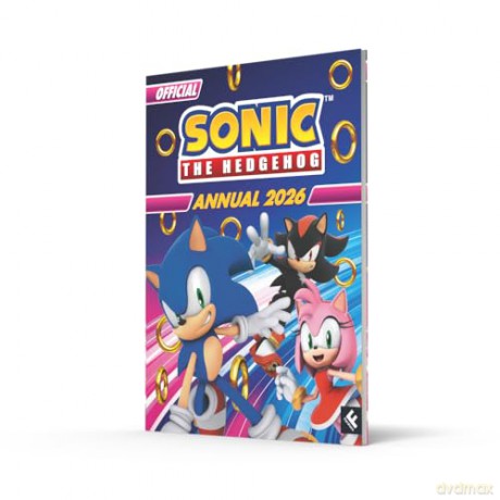 Sonic the Hedgehog Annual 2026: Brand New for 2025, the ideal action-packed gift for fans of the Sonic the Hedgehog games, films and TV! - Sega [KSIĄŻKA]