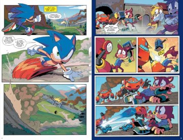 Sonic the Hedgehog: On The Go, Vol. 1 - Ian Flynn [KOMIKS]