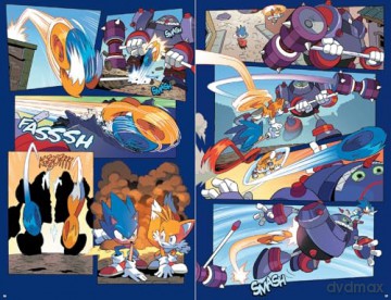 Sonic the Hedgehog: On The Go, Vol. 1 - Ian Flynn [KOMIKS]