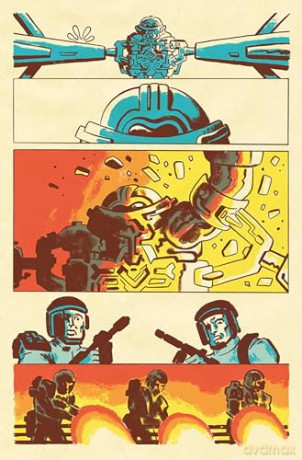 Space Opera Xanadax Across The Unknown Dimensions Of The Galaxy - Tom Scioli [KSIĄŻKA]