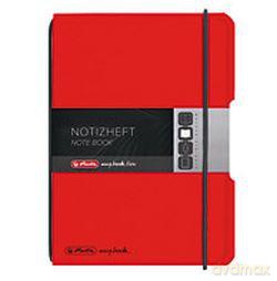 Notes A6/40 Kartek My.Book Flexible Czerwony