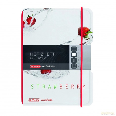 Notes A6/40 Kartek My.Book Flexible Freshfruits Strawberry