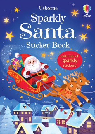 Sparkly Santa Sticker Book - Alice Beecham [KSIĄŻKA]