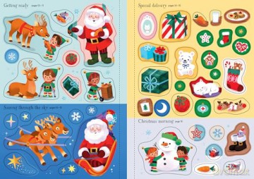 Sparkly Santa Sticker Book - Alice Beecham [KSIĄŻKA]
