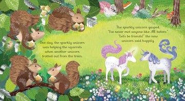 Sparkly Touchy-Feely Unicorn - Anna Milbourne [KSIĄŻKA]