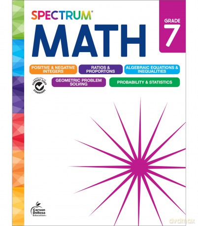 Spectrum Math Workbook, Grade 7 - Spectrum [KSIĄŻKA]