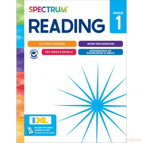 Spectrum Reading Workbook, Grade 1 - Spectrum [KSIĄŻKA]