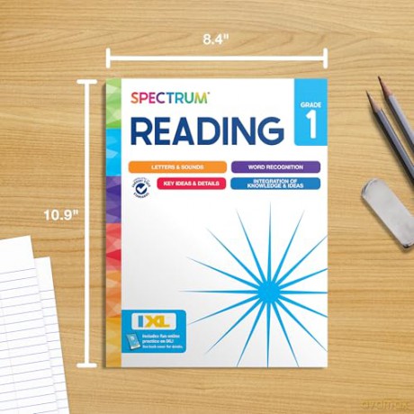 Spectrum Reading Workbook, Grade 1 - Spectrum [KSIĄŻKA]