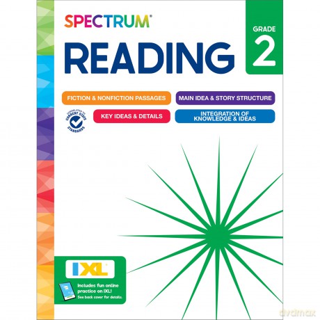 Spectrum Reading Workbook, Grade 2 - Spectrum [KSIĄŻKA]