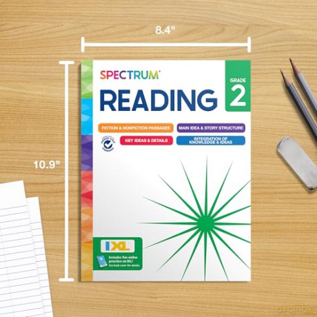 Spectrum Reading Workbook, Grade 2 - Spectrum [KSIĄŻKA]