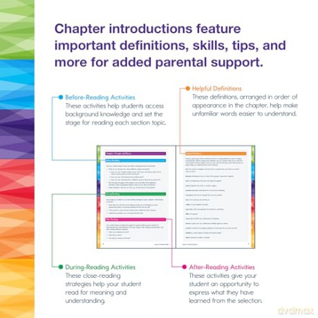 Spectrum Reading Workbook, Grade 4 - Spectrum [KSIĄŻKA]