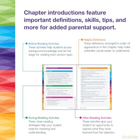 Spectrum Reading Workbook, Grade 5 - Spectrum [KSIĄŻKA]