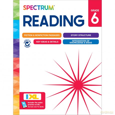 Spectrum Reading Workbook, Grade 6 - Spectrum [KSIĄŻKA]