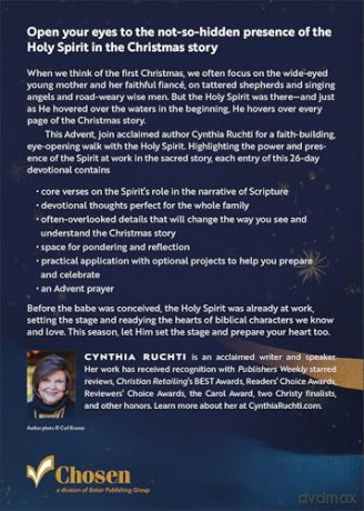 Spirit of Christmas, The: Discovering His Presence Throughout the Advent Season - Cynthia Ruchti [KSIĄŻKA]