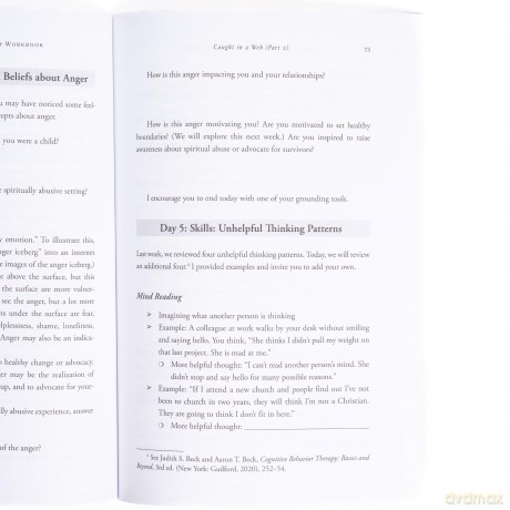 Spiritual Abuse Recovery Workbook: Engaging Faith in Healing - Roudkovski [KSIĄŻKA]