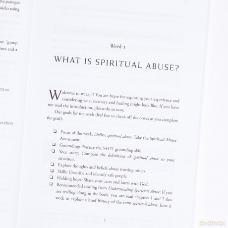 Spiritual Abuse Recovery Workbook: Engaging Faith in Healing - Roudkovski [KSIĄŻKA]