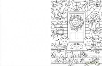 Spooky Cuties: The Relaxing Colouring Book Full of Adorable Spooky Characters - Scholastic [KSIĄŻKA]