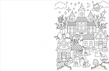Spooky Cuties: The Relaxing Colouring Book Full of Adorable Spooky Characters - Scholastic [KSIĄŻKA]