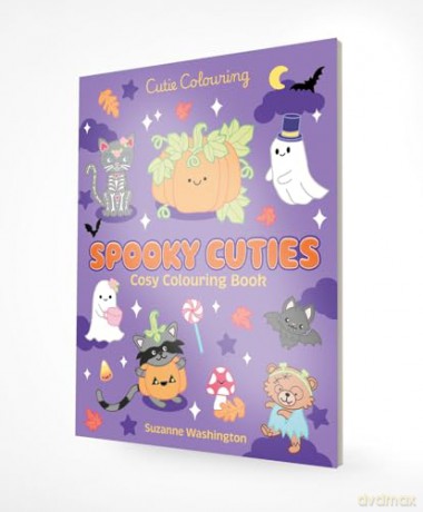 Spooky Cuties: The Relaxing Colouring Book Full of Adorable Spooky Characters - Scholastic [KSIĄŻKA]