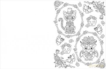 Spooky Cuties: The Relaxing Colouring Book Full of Adorable Spooky Characters - Scholastic [KSIĄŻKA]