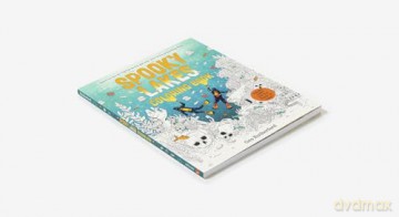 Spooky Lakes Coloring Book: Includes Pull-Out, Oversized Poster to Color! - Geo Rutherford [KSIĄŻKA]