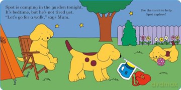Spot's Bedtime Walk: A magic spotlight book - Eric Hill [KSIĄŻKA]