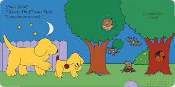Spot's Bedtime Walk: A magic spotlight book - Eric Hill [KSIĄŻKA]