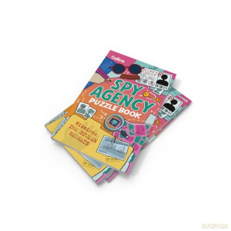 Spy Agency Puzzle Book - The Stolen Secrets: Solve puzzles, crack codes and take on a top secret mission - Collins Kids [KSIĄŻKA]