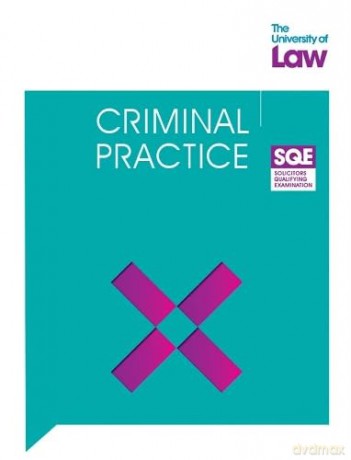 SQE Criminal Practice 5e - The University of Law [KSIĄŻKA]
