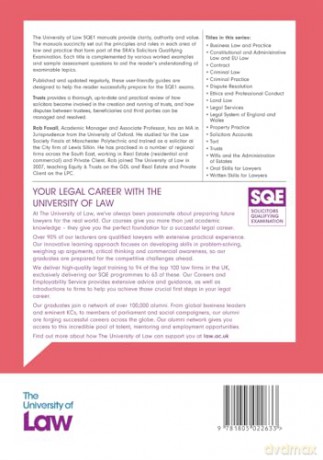 SQE Trusts 5e - Rob Foxall [KSIĄŻKA]