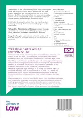 SQE Wills and the Administration of Estates 5e - Jacqui Kempton [KSIĄŻKA]