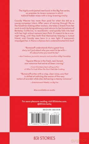 Square Waves: An 831 Stories Romance: Volume 2 - Alexandra Romanoff [KSIĄŻKA]