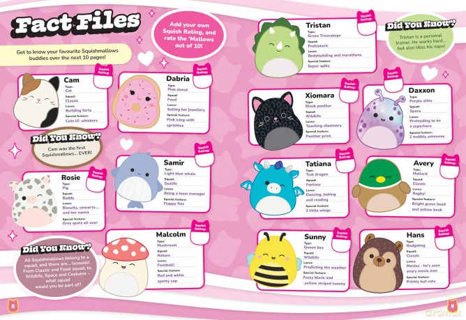 Squishmallows Official Annual 2026 - Little Brother Books [KSIĄŻKA]
