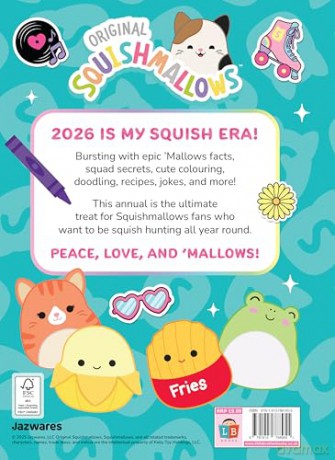 Squishmallows Official Annual 2026 - Little Brother Books [KSIĄŻKA]