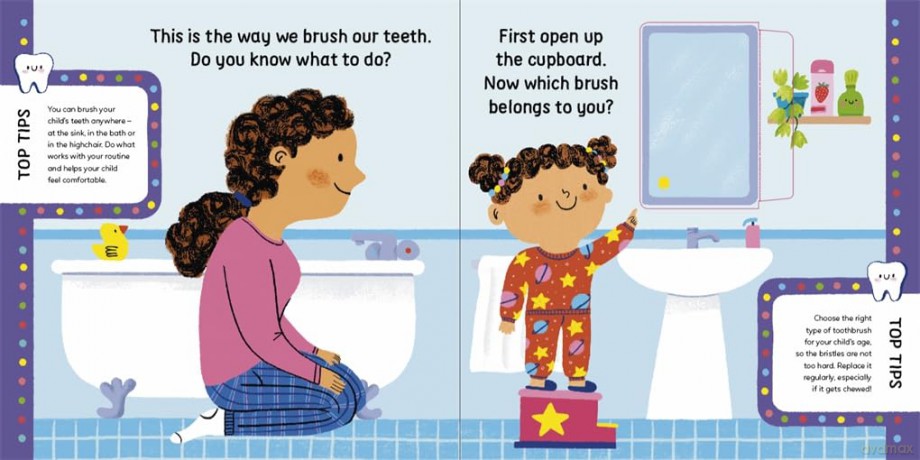 Star Skills: Brush and Shine: A lift-the-flap, slide-the-tab first experiences book - Ruth Symons [KSIĄŻKA]