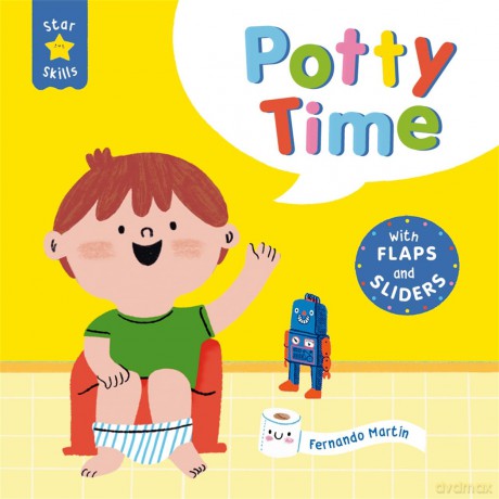 Star Skills: Potty Time: A lift-the-flap, slide-the-tab first experiences book - Ruth Symons [KSIĄŻKA]