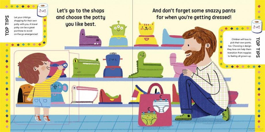 Star Skills: Potty Time: A lift-the-flap, slide-the-tab first experiences book - Ruth Symons [KSIĄŻKA]