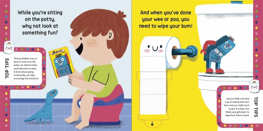 Star Skills: Potty Time: A lift-the-flap, slide-the-tab first experiences book - Ruth Symons [KSIĄŻKA]