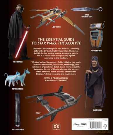Star Wars The Acolyte Visual Guide - Pablo Hidalgo [KSIĄŻKA]