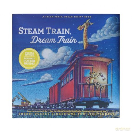 Steam Train, Dream Train Deluxe Edition - Sherri Duskey Rinker [KSIĄŻKA]