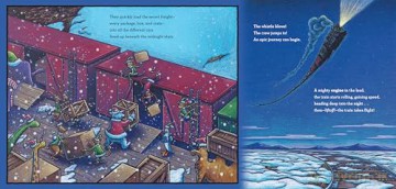 Steam Train, Dream Train: Next Stop, Christmas! - Sherri Duskey Rinker [KSIĄŻKA]
