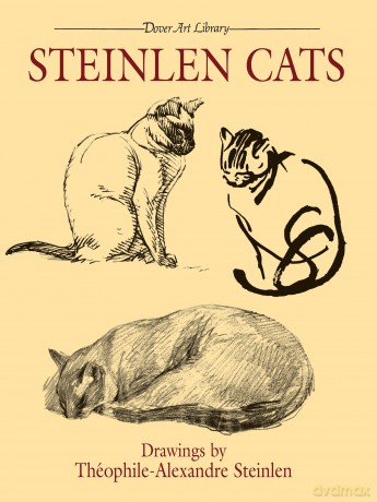 Steinlen Cats - Theophile-Alexandre Steinlen [KSIĄŻKA]