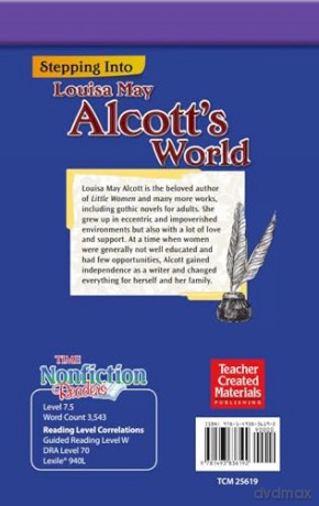 Stepping Into Louisa May Alcott's World - Dona Herweck Rice [KSIĄŻKA]