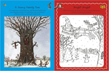 Stick Man and Friends Festive Super Sticker Book: A bumper activity book full of Christmas fun by Julia Donaldson and Axel Scheffler, the bestselling creators of The Gruffalo and Zog - Julia Donaldson [KSIĄŻKA]