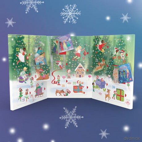 Sticker Dolly Dressing Kalendarz Adwentowy: A Festive Collection of Dress Up Sticker Dolls, Puzzles, and other Activity Books - Fiona Watt [KALENDARZ]