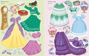 Sticker Dolly Dressing Cinderella - Fiona Watt [KSIĄŻKA]