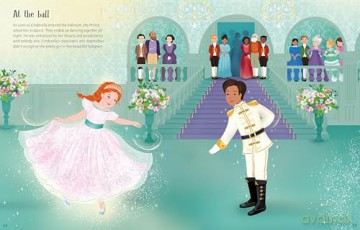 Sticker Dolly Dressing Cinderella - Fiona Watt [KSIĄŻKA]