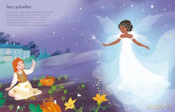 Sticker Dolly Dressing Cinderella - Fiona Watt [KSIĄŻKA]