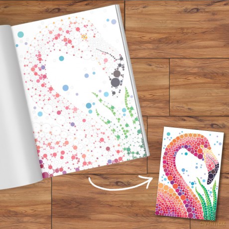 Sticker Dots: Nature: Stunning Sticker by Numbers Challenges - Daniela Geremia [KSIĄŻKA]